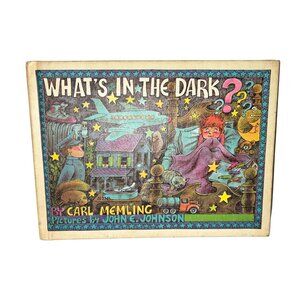 Whats In The Dark Children's Vintage Story Book By Carl Memling